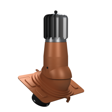 Produkt - Kominek wentylacyjny obrotowy z odpływem kondensatu Turbo Uniwersal EVO Ø150/H492